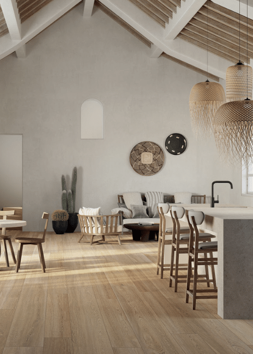 Ontdek de Japandi keramische tegel look