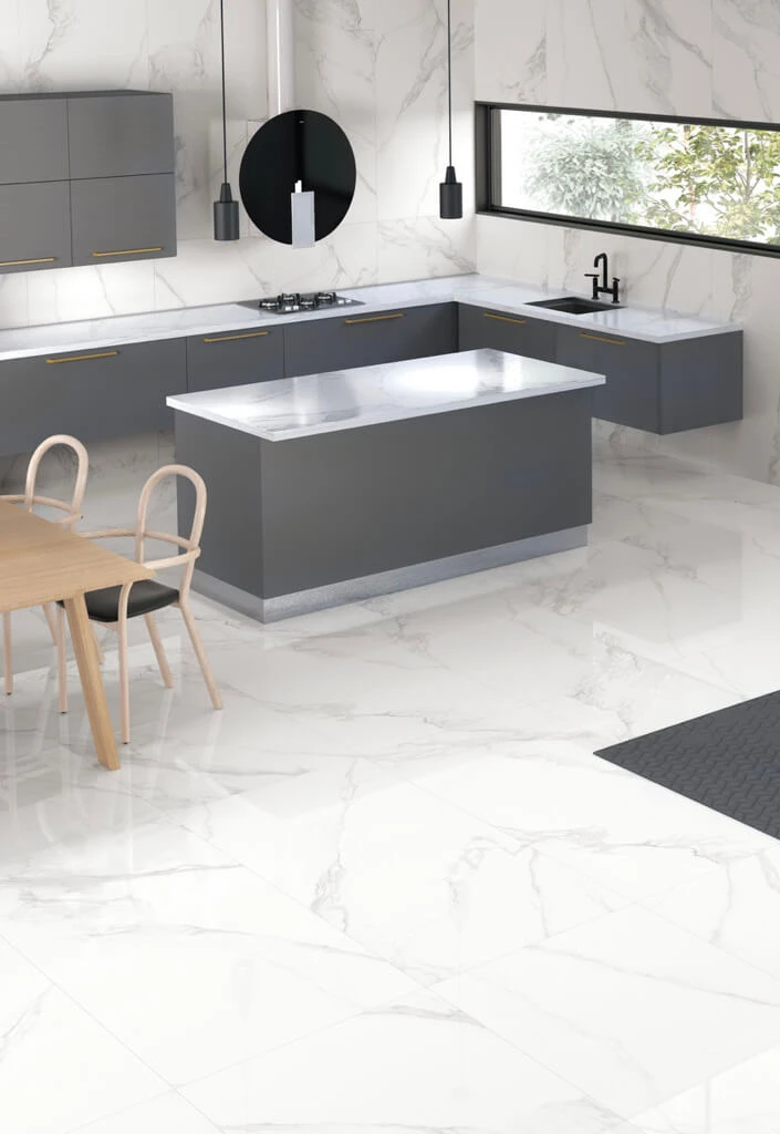 Keramische tegel keuken