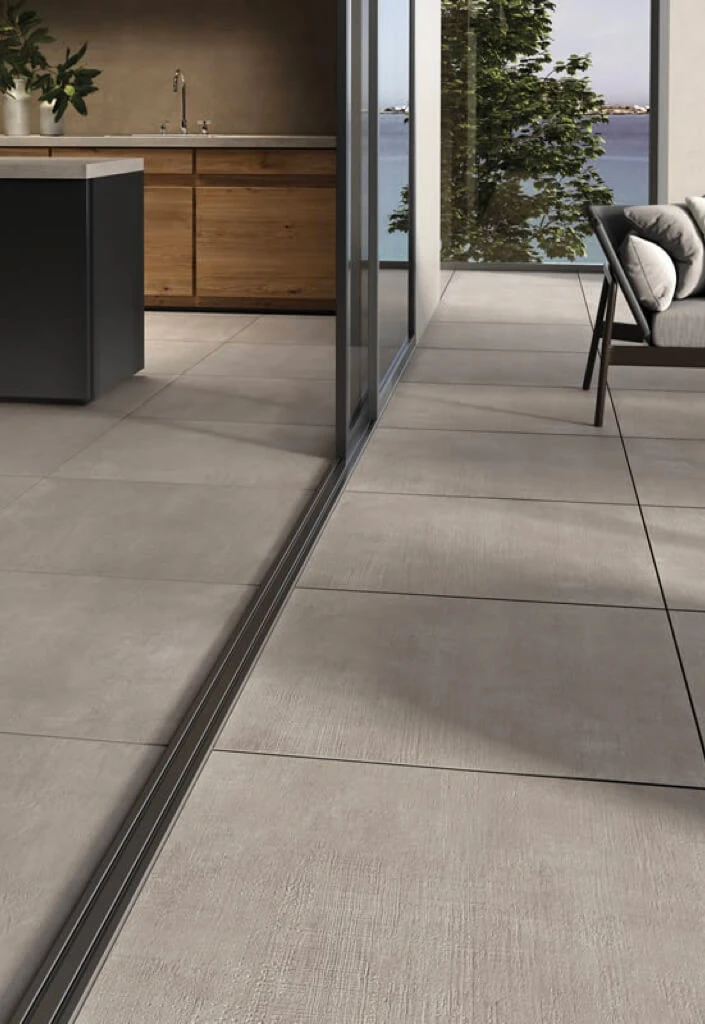 Keramische tegels terras