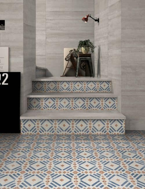 tegels met motief trap